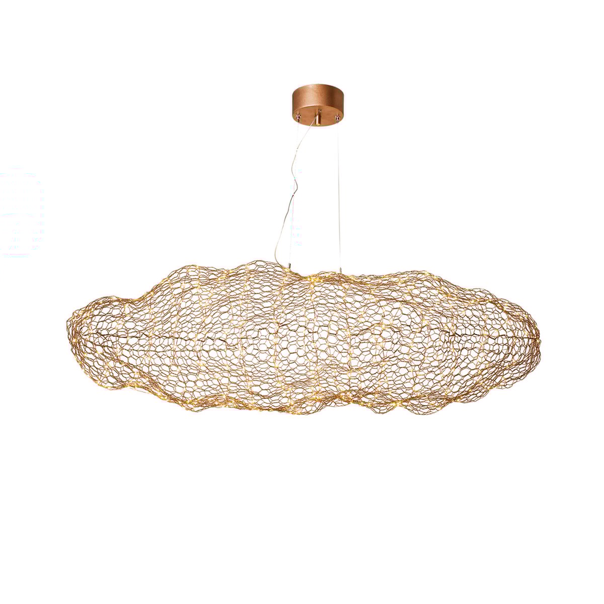By Rydéns Hayden ceiling lamp gold 76 cm