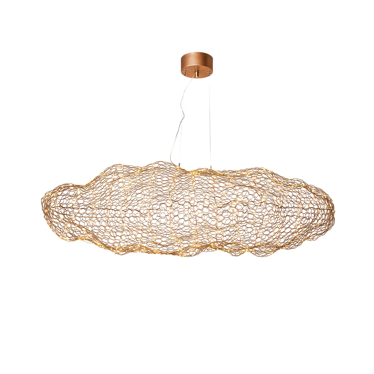 Hayden ceiling lamp, Gold-coloured, 76 cm By Rydéns