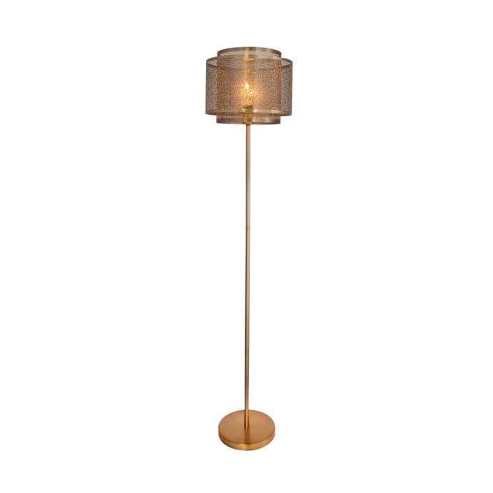 Hermine Floor Lamp 157 cm - Brass - By Rydéns
