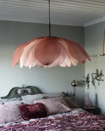 Lou Lou pendant lamp Ø80 cm - Pink - By Rydéns