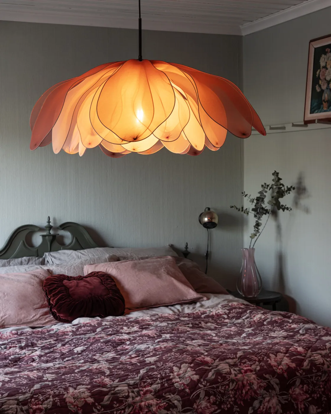 Lou Lou pendant lamp Ø80 cm, Pink By Rydéns