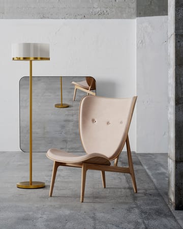 Marcel golvlampa 150 cm - Mässing-vit - By Rydéns