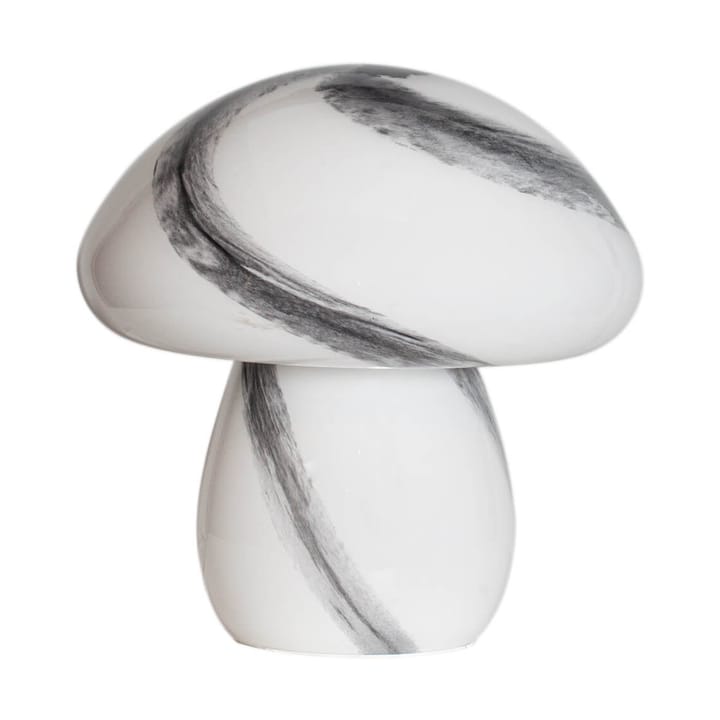 Mira Mushroom bordslampa 30 cm - Vit-svart - By Rydéns