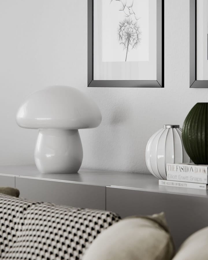 Mira Mushroom Tischlampe 30 cm, Weiß By Rydéns