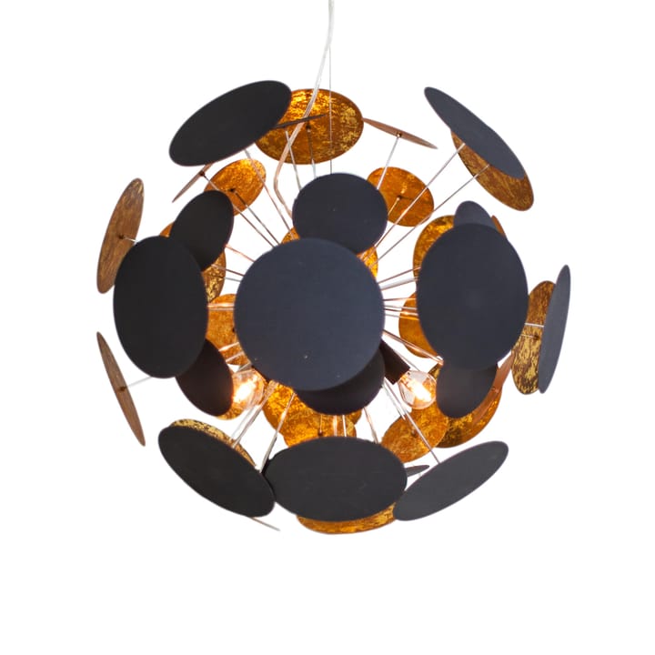 Planet Pendelleuchte 50cm - Schwarz-gold - By Rydéns