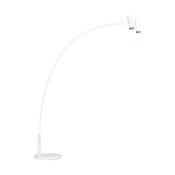 By Rydéns Puls 2-låg golvlampa Matt vit