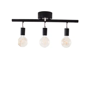 Row ceiling lamp - Black matte - By Rydéns