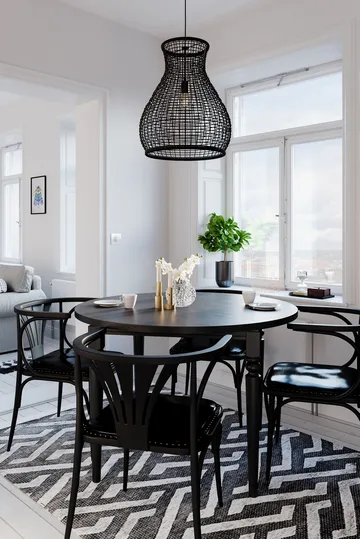 Seagrass ceiling lamp - Black - By Rydéns