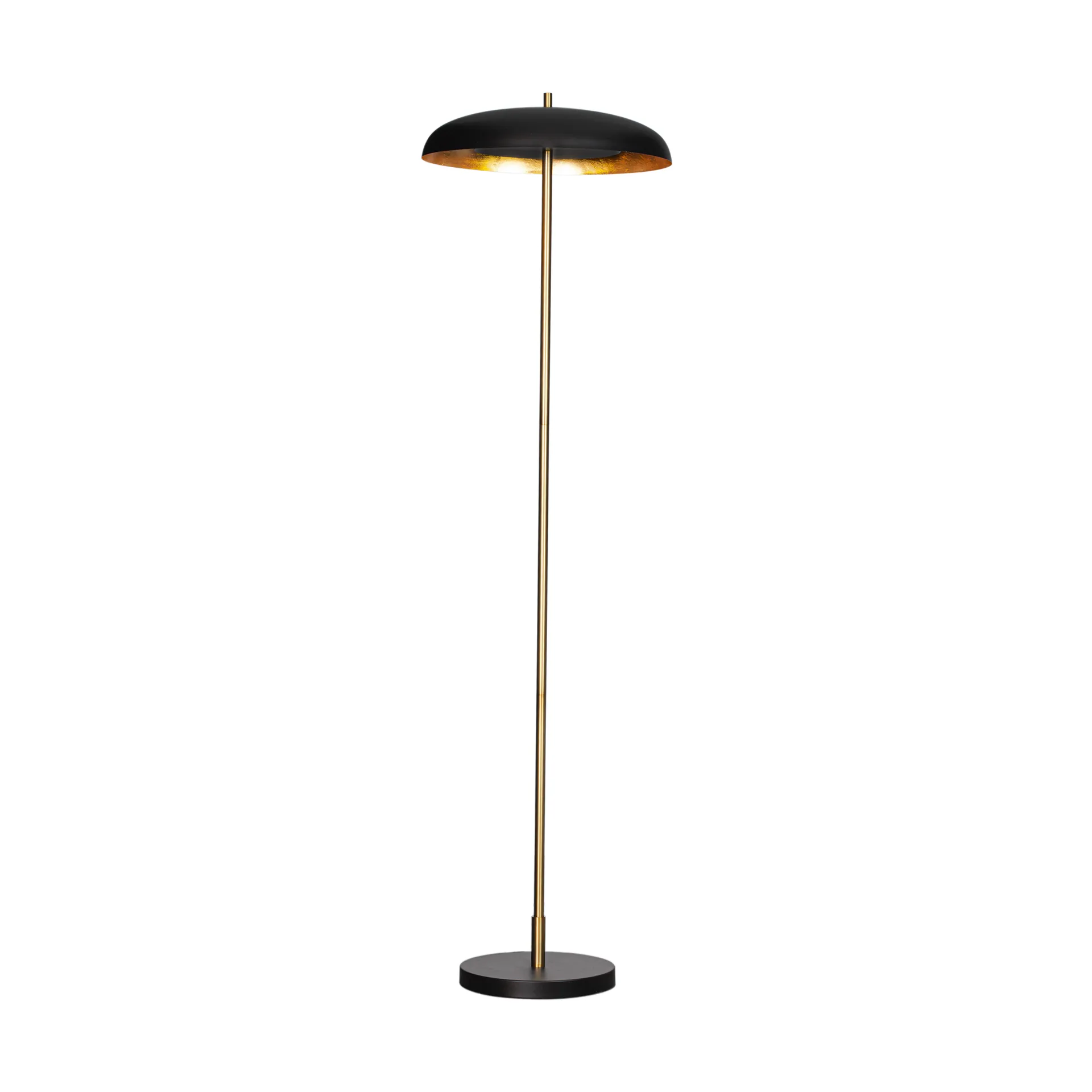 Shelby Stehleuchte 160 cm, Schwarz-Gold By Rydéns