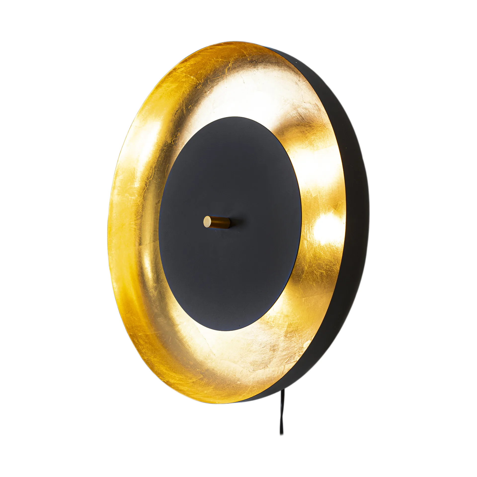 Shelby Wandleuchte 50 cm, Schwarz-Gold By Rydéns