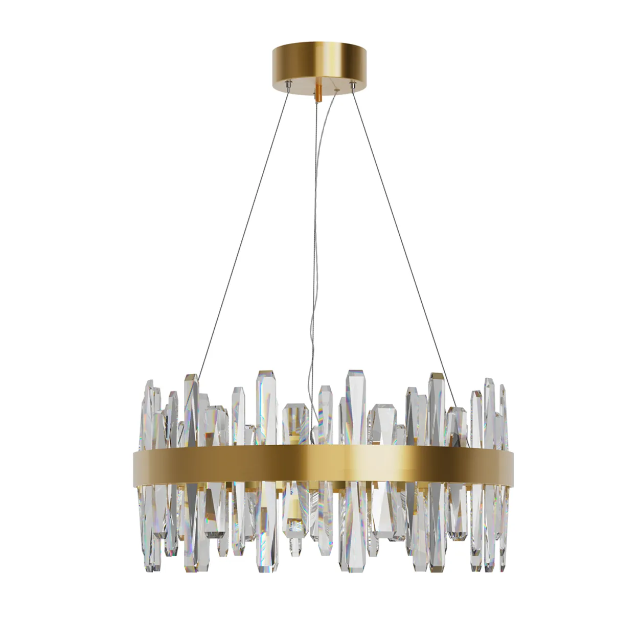 By Rydéns Triumph ceiling light Ø60 cm Brass-clear