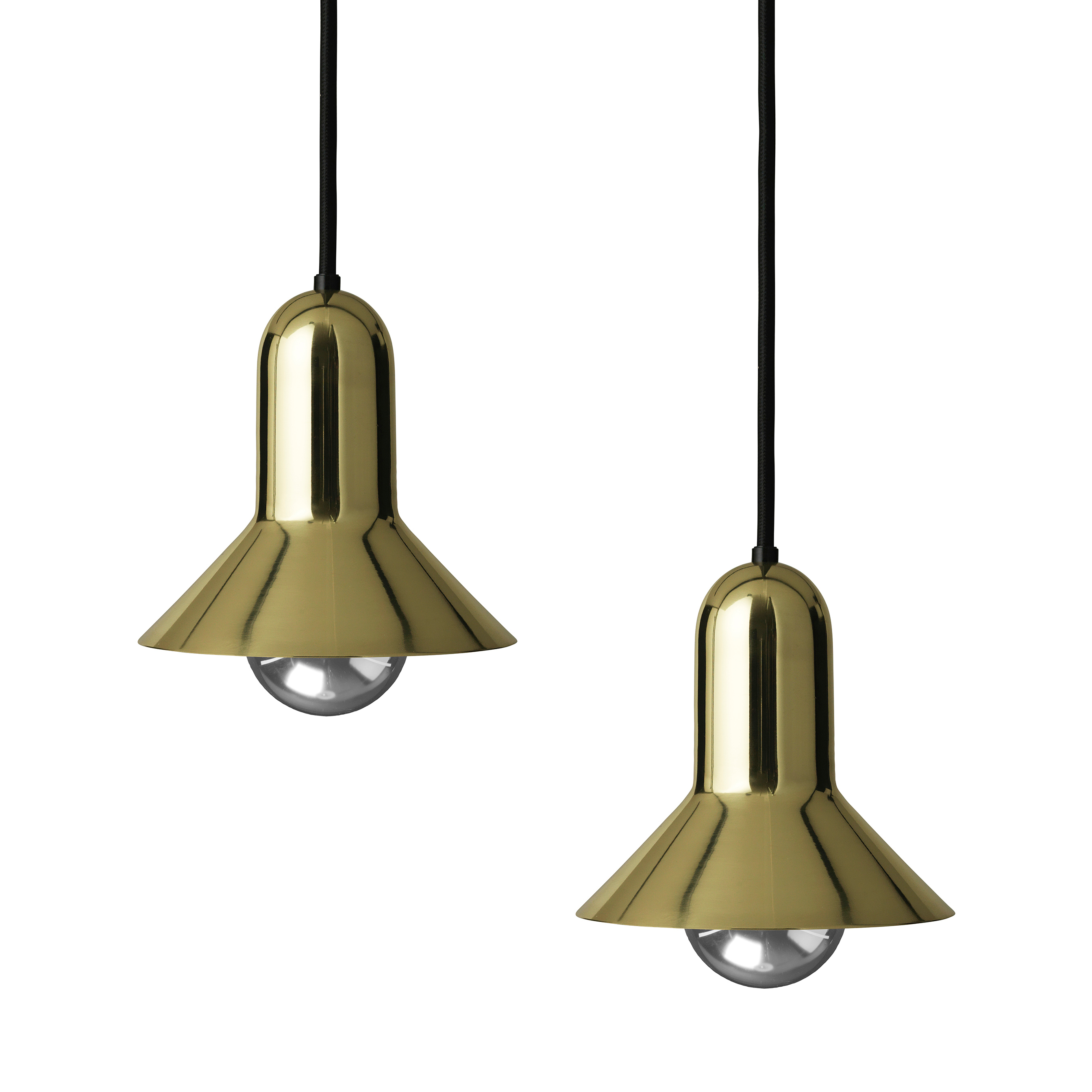 Carl Hansen & Søn [Pendants, Set of 2] Carl Hansen & Søn HJW37 The Pendant with lift at Nostraforma