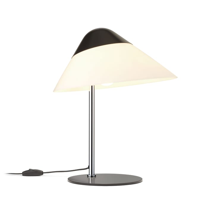 HJW01 Opala Tischleuchte Mini, Black-chrome Carl Hansen & Søn
