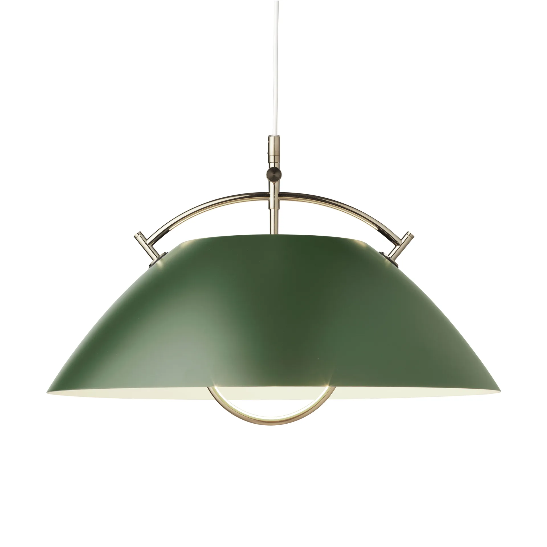 HJW37 The Pendant utan hiss, Dark green-gold Carl Hansen & Søn