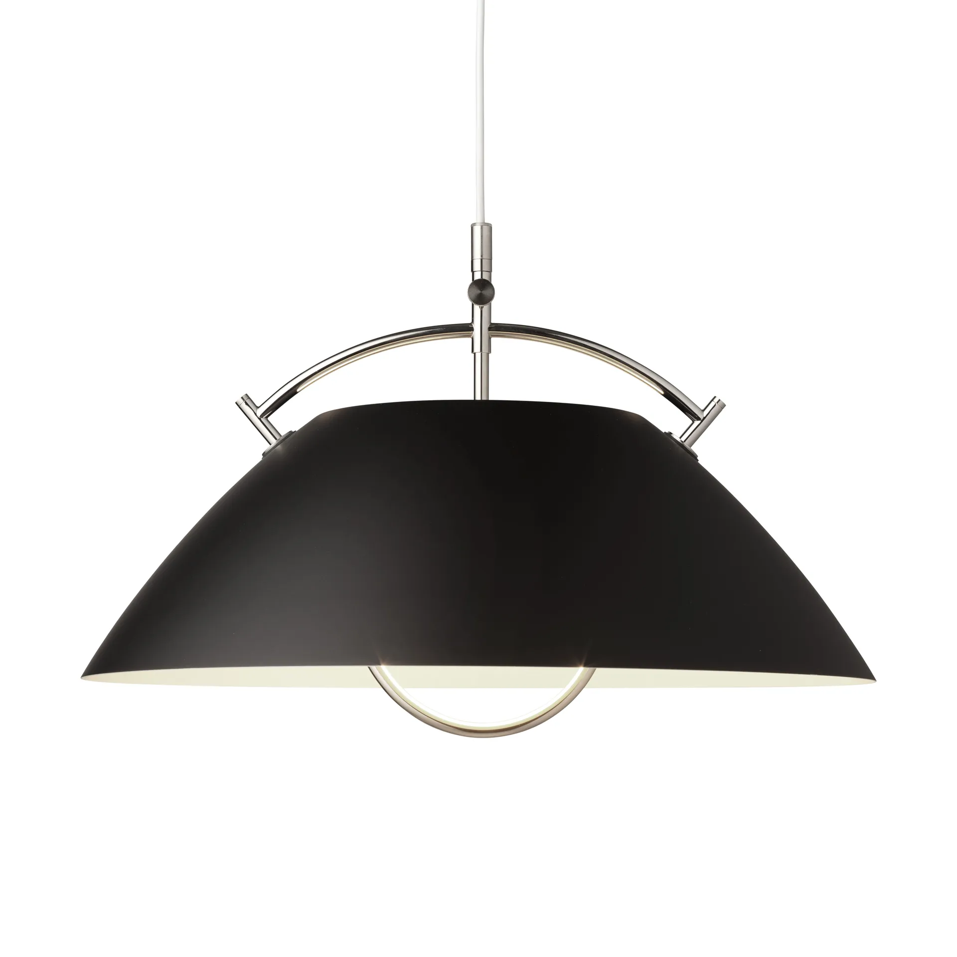 HJW37 The Pendant with lift, Black-nickel Carl Hansen & Søn