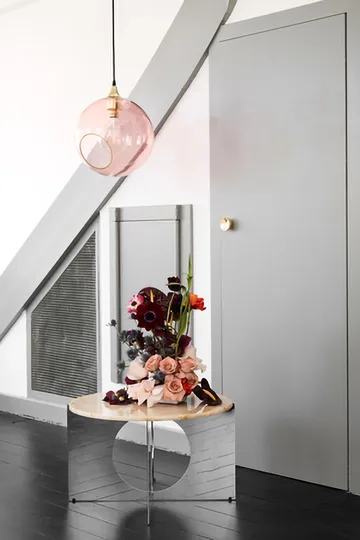 Ballroom pendant XL Ø32 cm - Rose - Design By Us