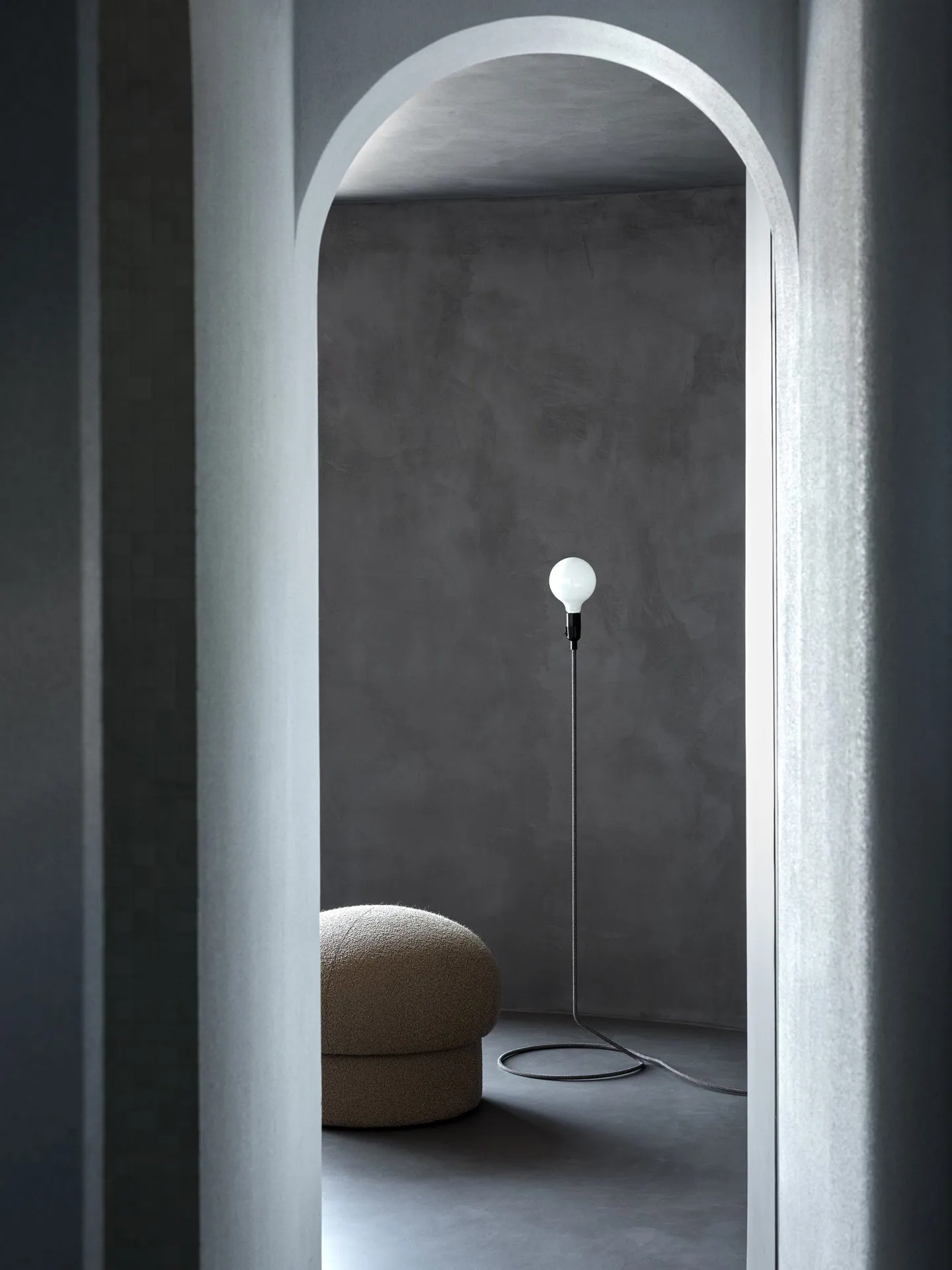 Cord lamp, Svart-vit Design House Stockholm