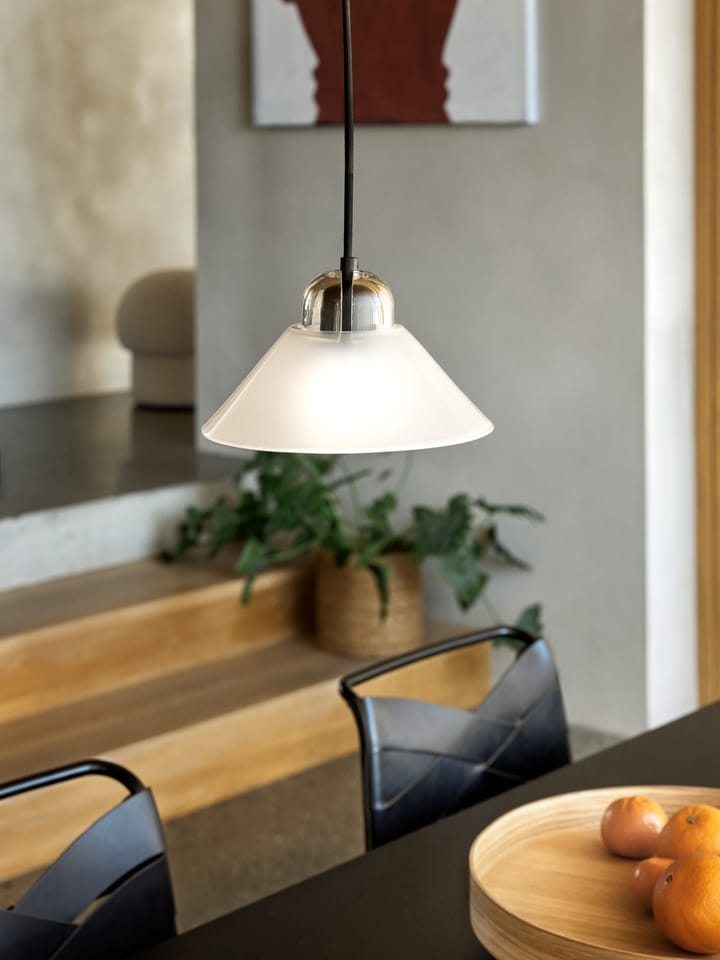 Kalo Pendelleuchte, Weiß-schwarz Design House Stockholm