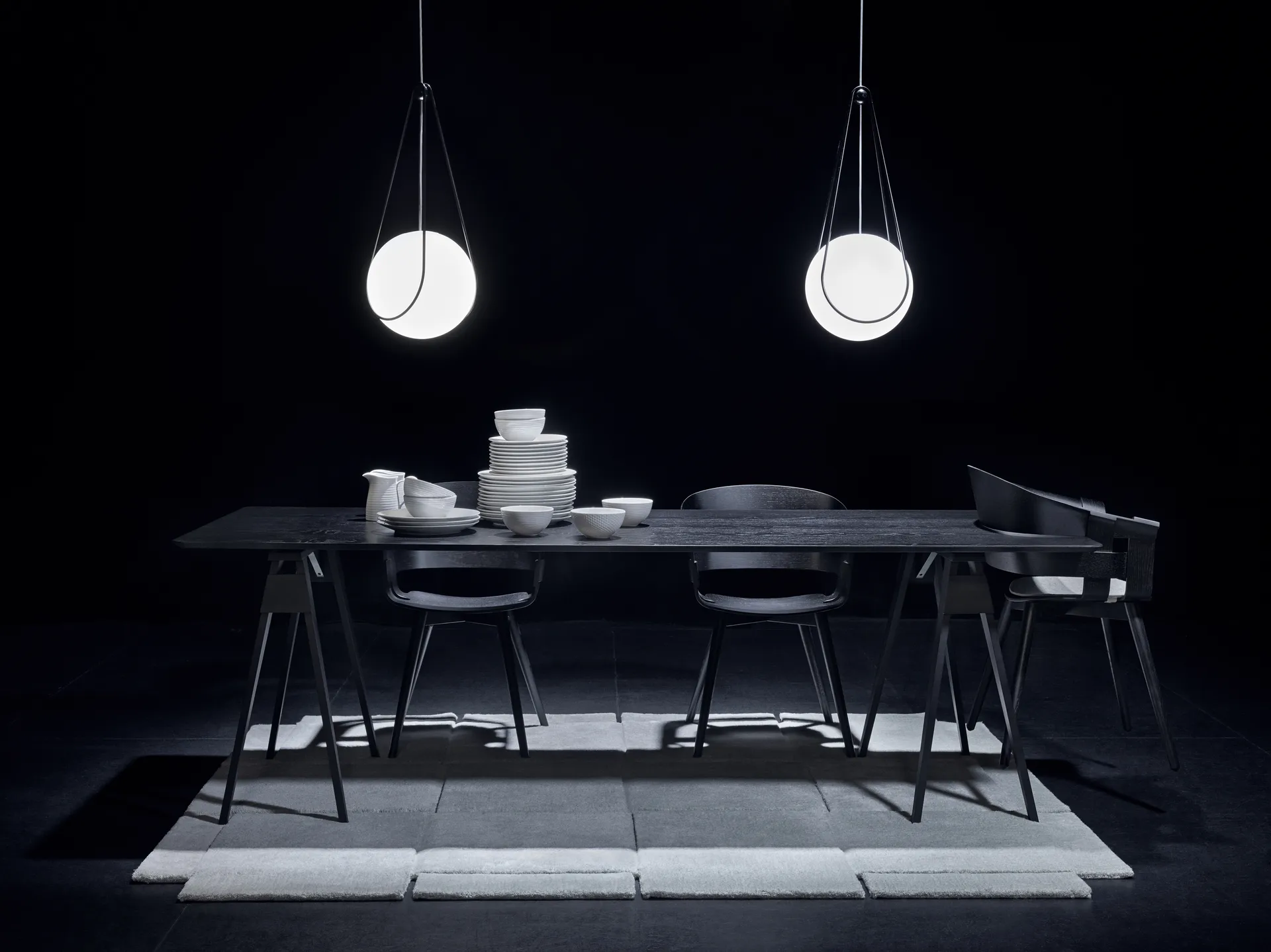 Kosmos Halter weiß, Klein Design House Stockholm
