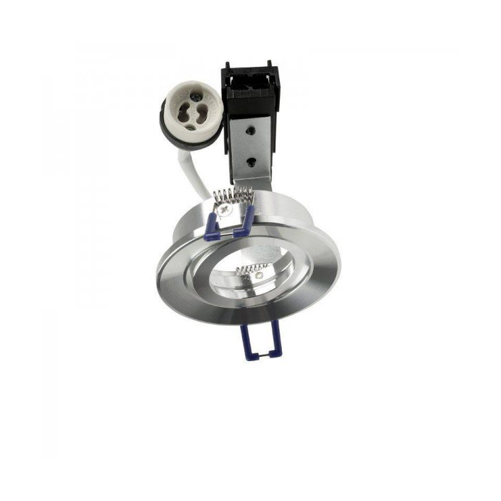 Designlight Adjustable recessed spotlight Ø8.3 cm Aluminum
