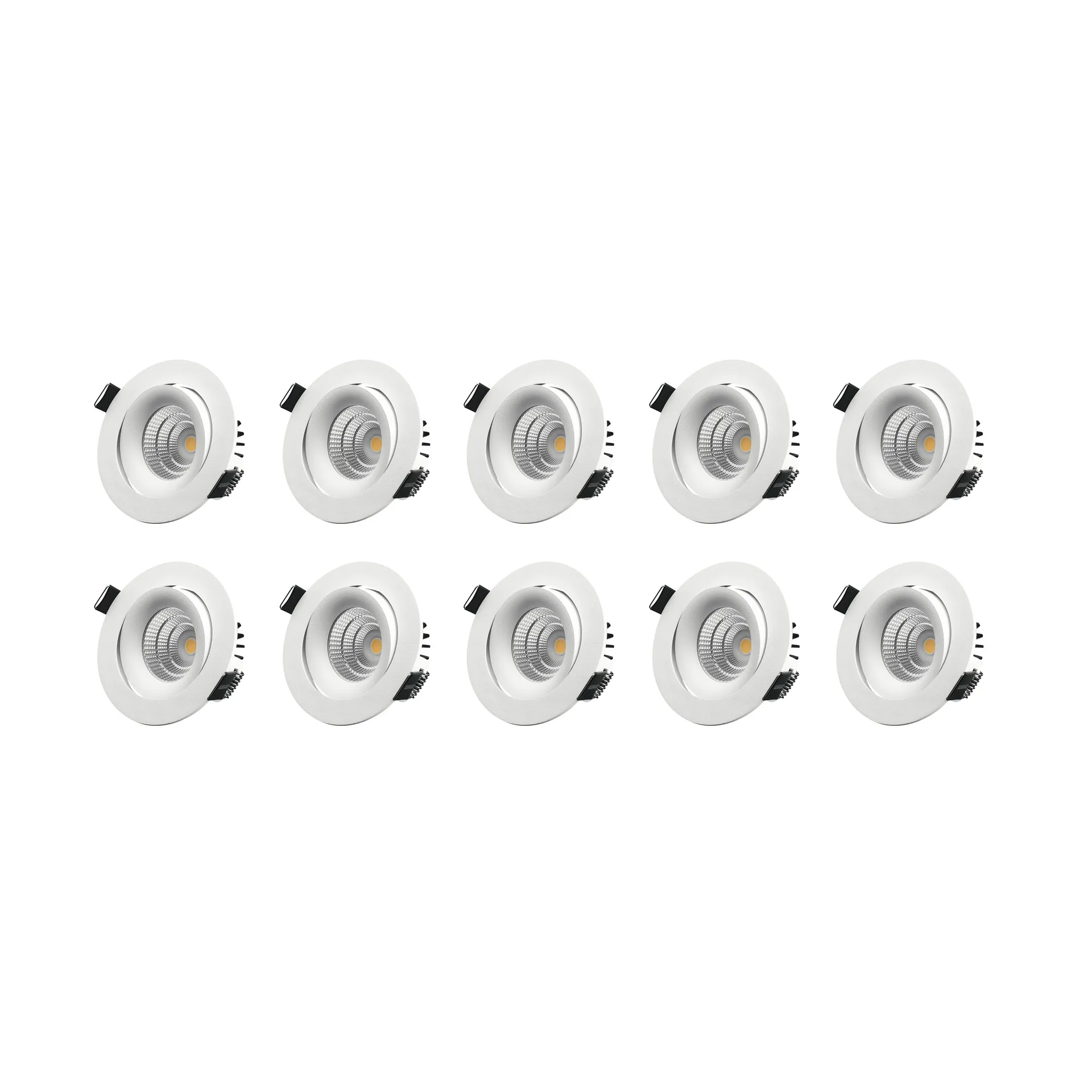 Designlight Downlight 10er-Pack, Weiß Designlight