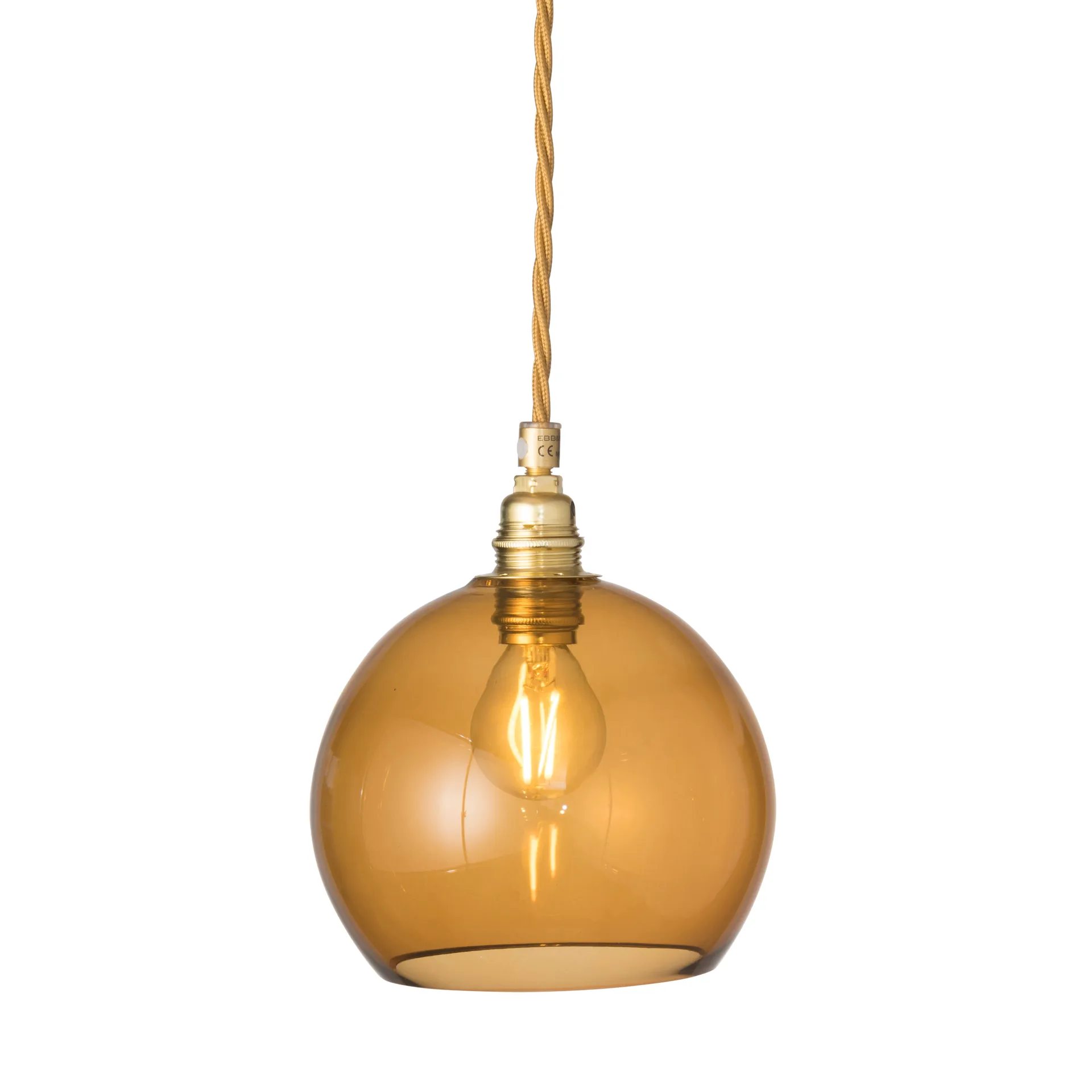 Rowan pendant lamp S, Ø 15 cm, toast EBB & FLOW