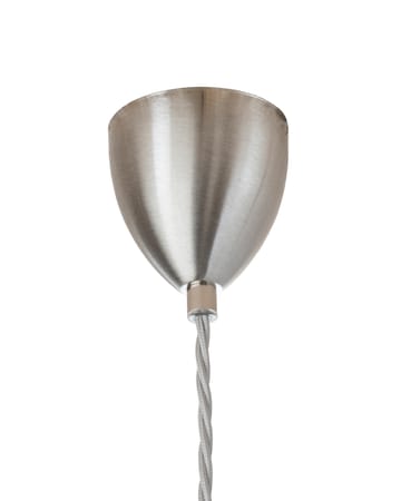 Rowan taklampa Chrystal Ø 15,5 cm - Small check m. silversladd - EBB & FLOW
