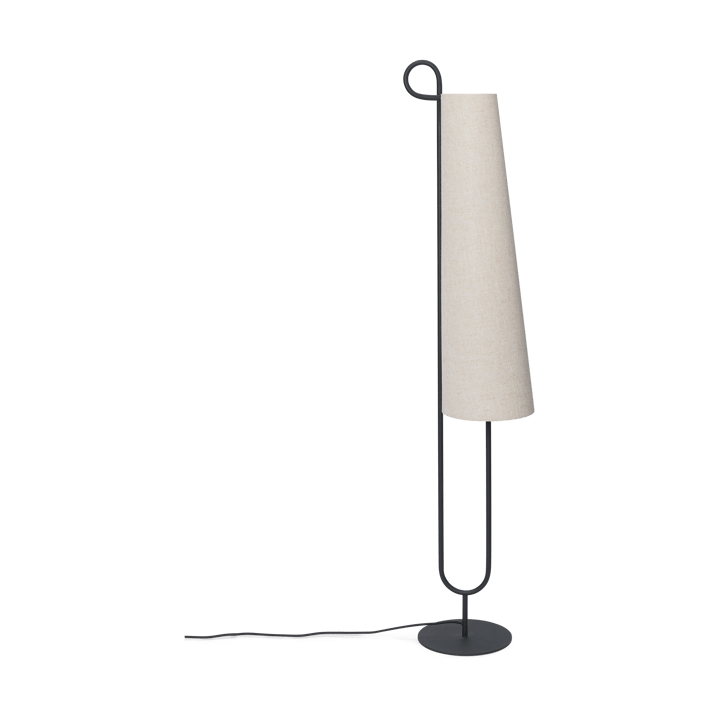 Ancora floor lamp - Black-Natural - Ferm Living