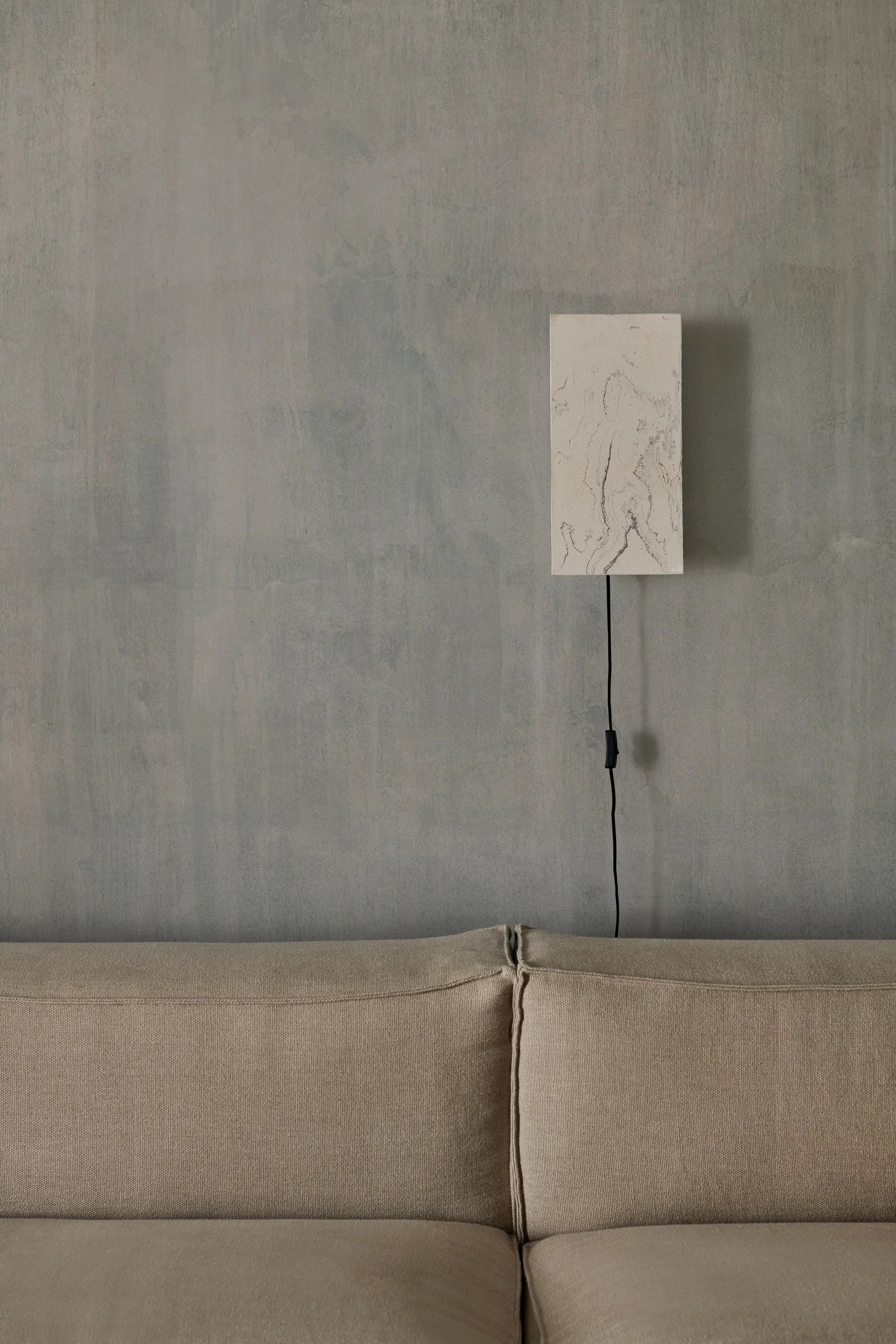 Argilla Wandleuchte, Marble White Ferm Living
