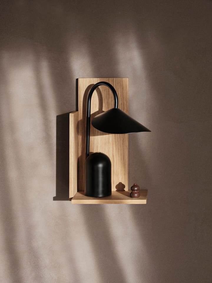 Arum portable lamp, Black Ferm Living