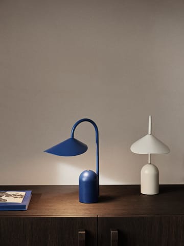 Arum portable lamp - Bright Blue - Ferm Living