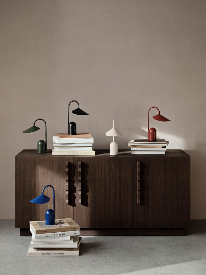 Arum portable lamp, Bright Blue Ferm Living