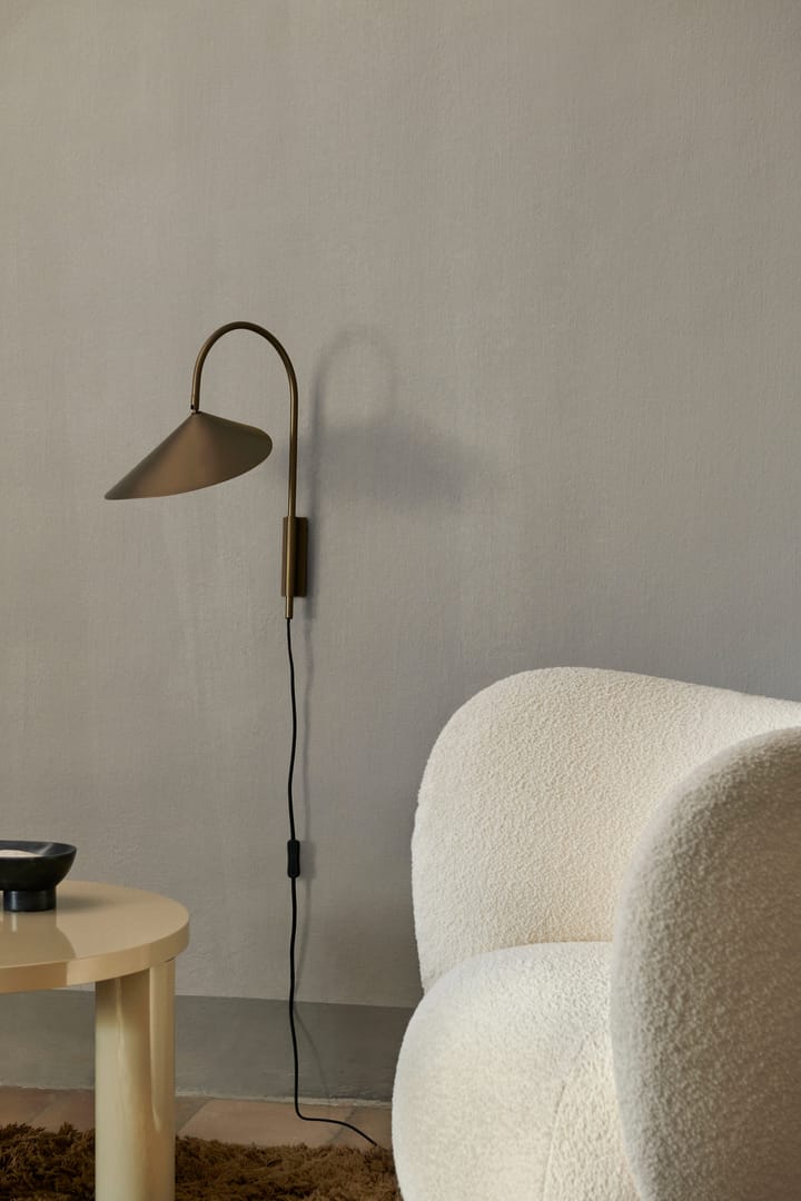 Arum swivel wall lamp, Bronze Ferm Living