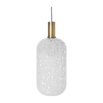 Casca Shade glass lamp shade tall Ø18.6 cm - Milk - Ferm Living