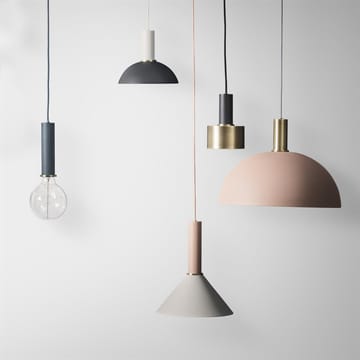 Collect ceiling lamp small - brass - Ferm Living