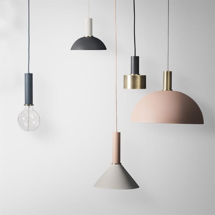 Collect ceiling lamp small, brass Ferm Living