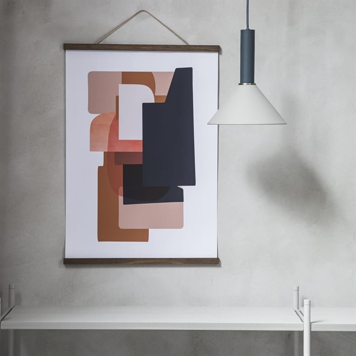 Collect lamp shade Cone, light grey Ferm Living