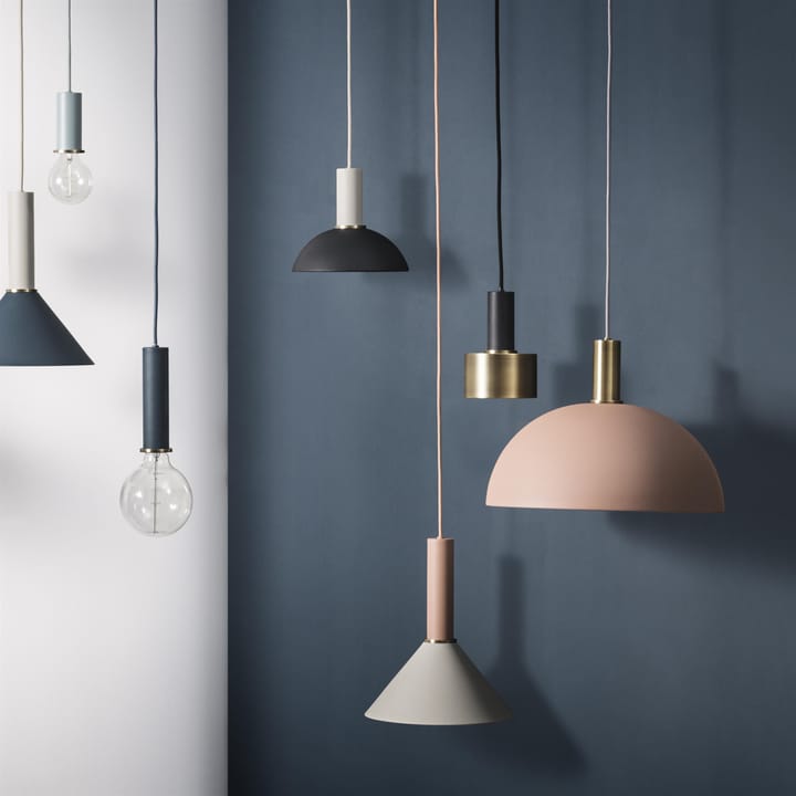 Collect lamp shade Hoop, black Ferm Living