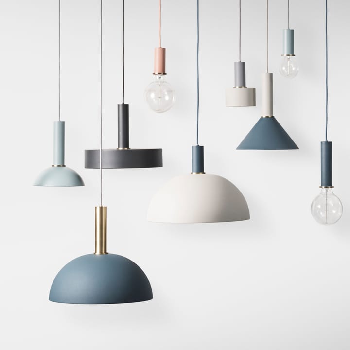 Collect lamp shade Record, black Ferm Living