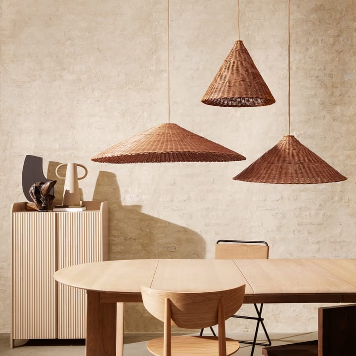 Dou lamp shade Ø68 cm, Natural Ferm Living