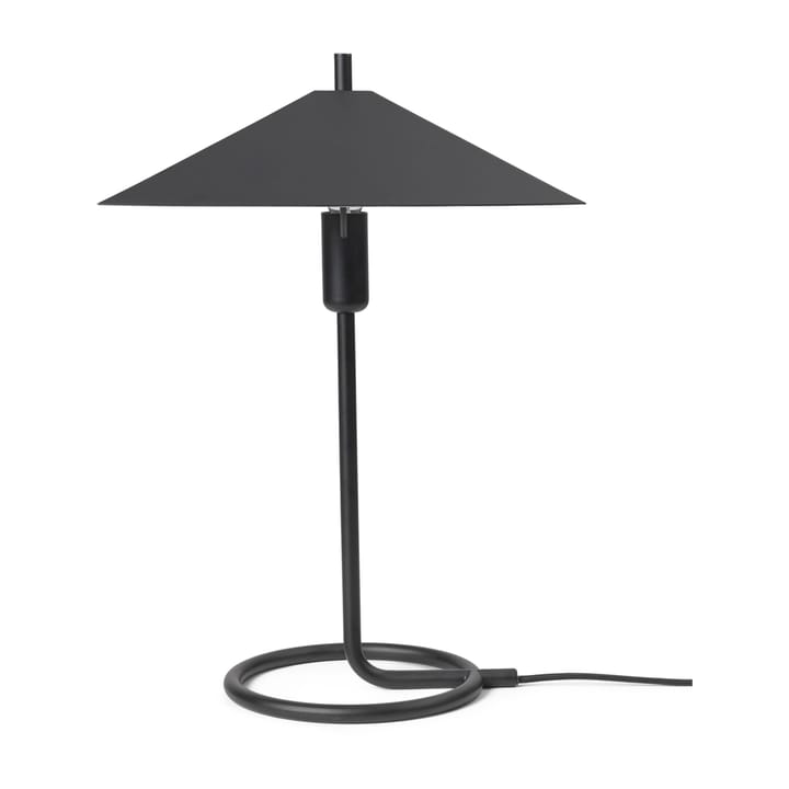 Filo square bordslampa - Black-black - Ferm Living