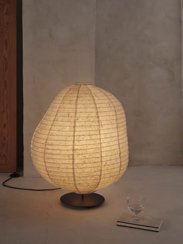 Kurbis floor lamp low - Natural-black - Ferm Living