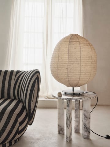 Kurbis floor lamp low - Natural-black - Ferm Living