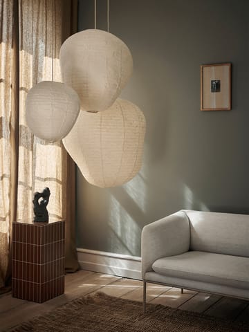 Kurbis Lampenschirm - 40 cm, Natur - Ferm Living