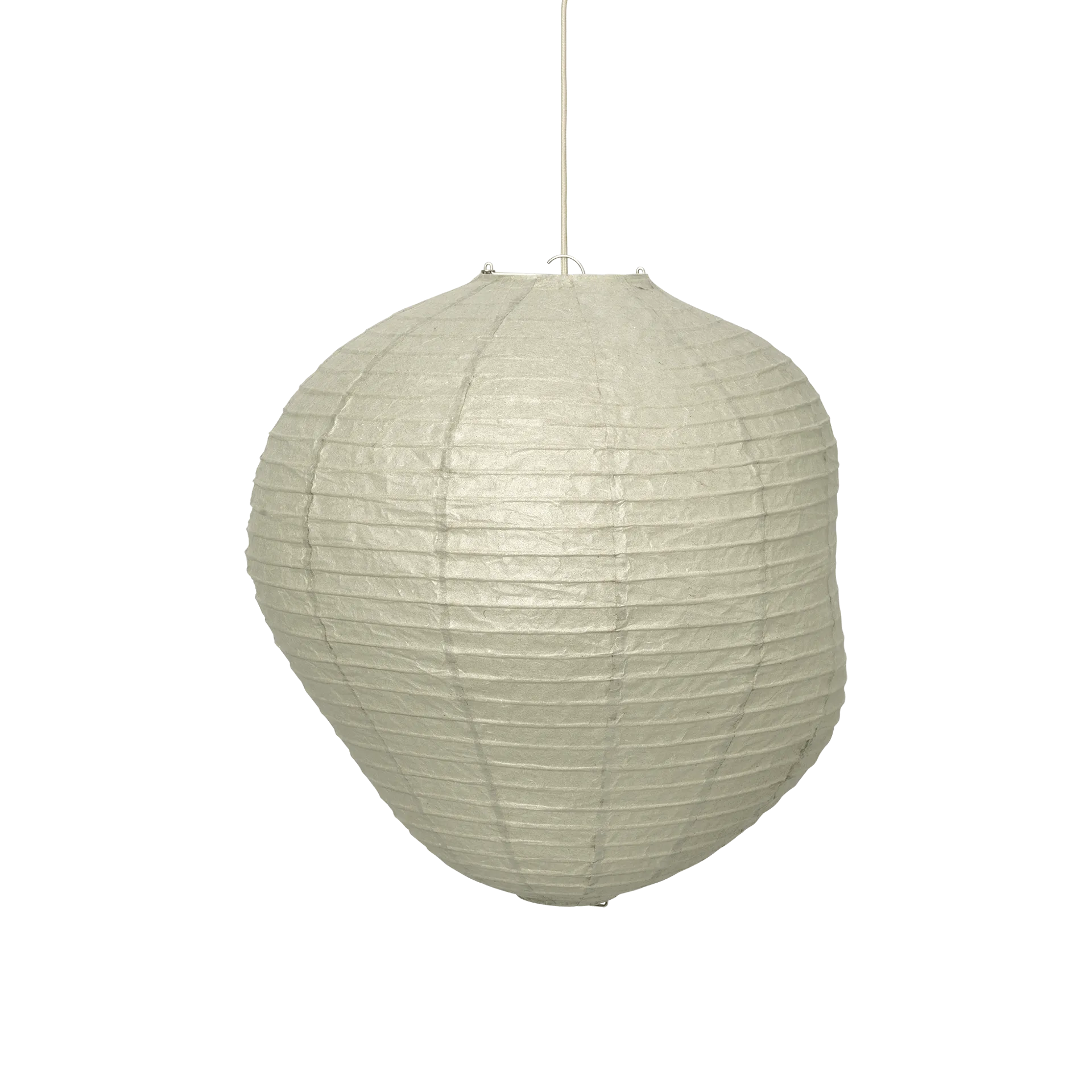 Kurbis lampskärm, 60 cm, Dark sage Ferm Living