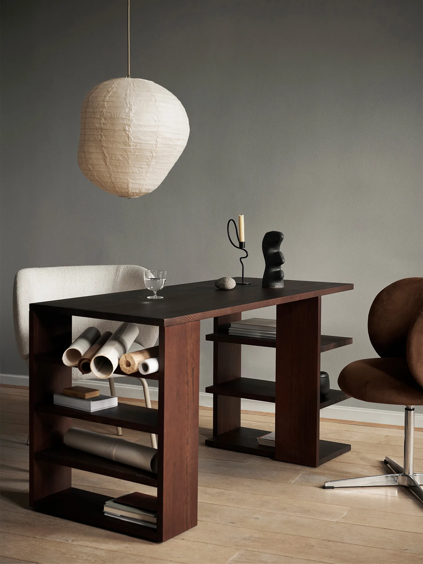 Kurbis lampskärm, 60 cm, Natural Ferm Living