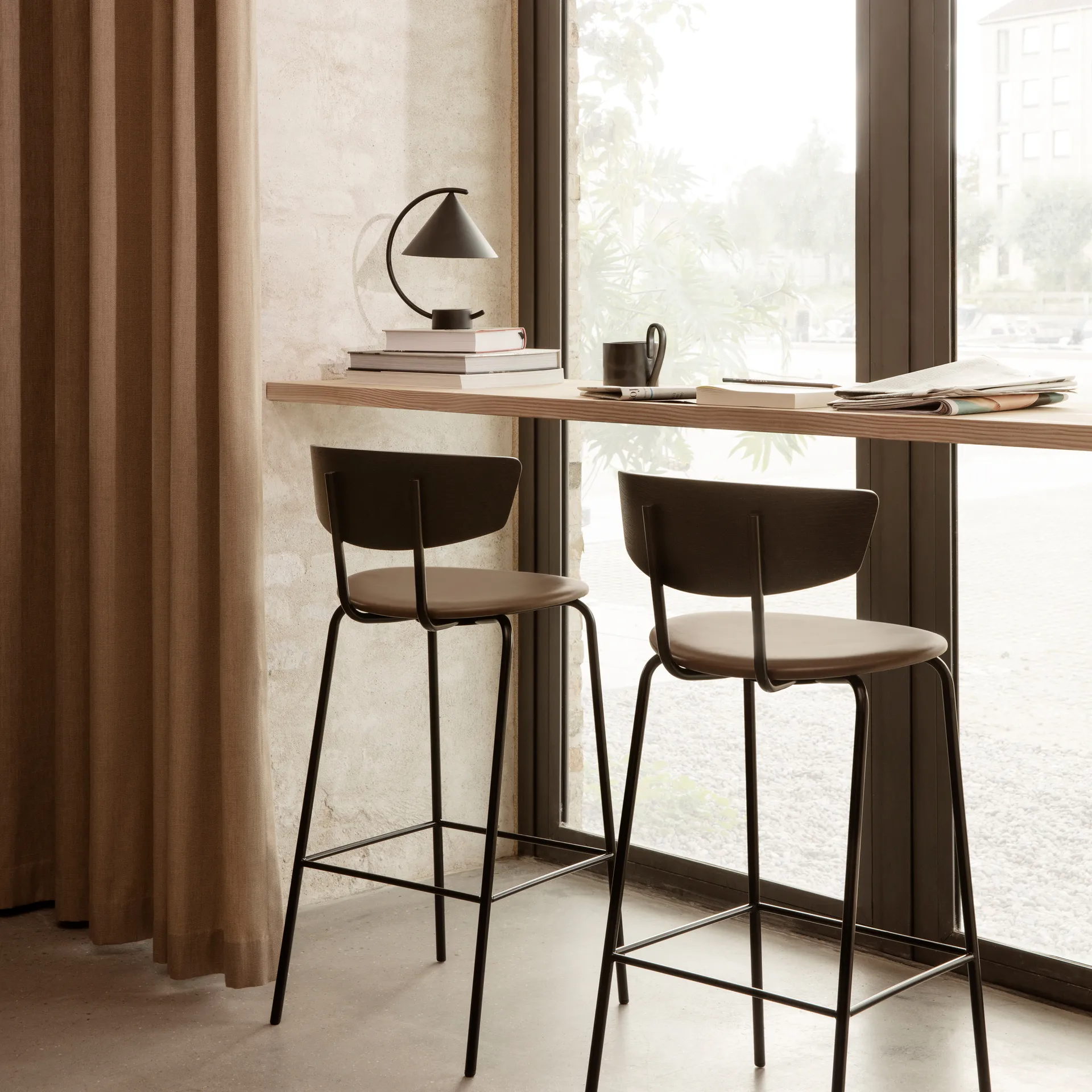 Meridian table lamp, black Ferm Living