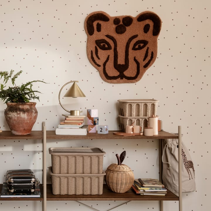 Meridian table lamp, brass Ferm Living