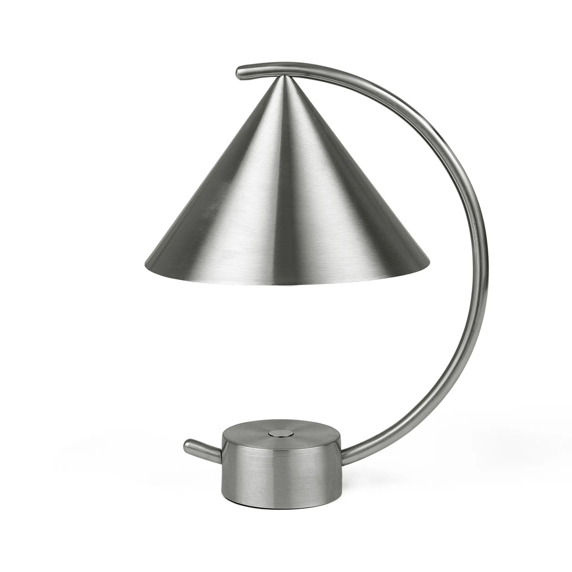 Meridian table lamp, Brushed Steel Ferm Living