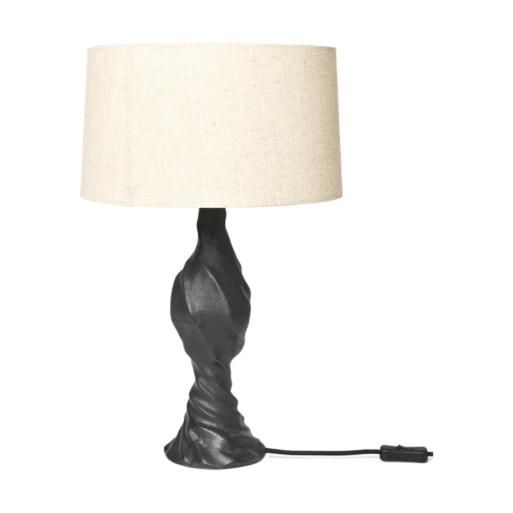 Moltan lamp base 40 cm, Black Ferm Living